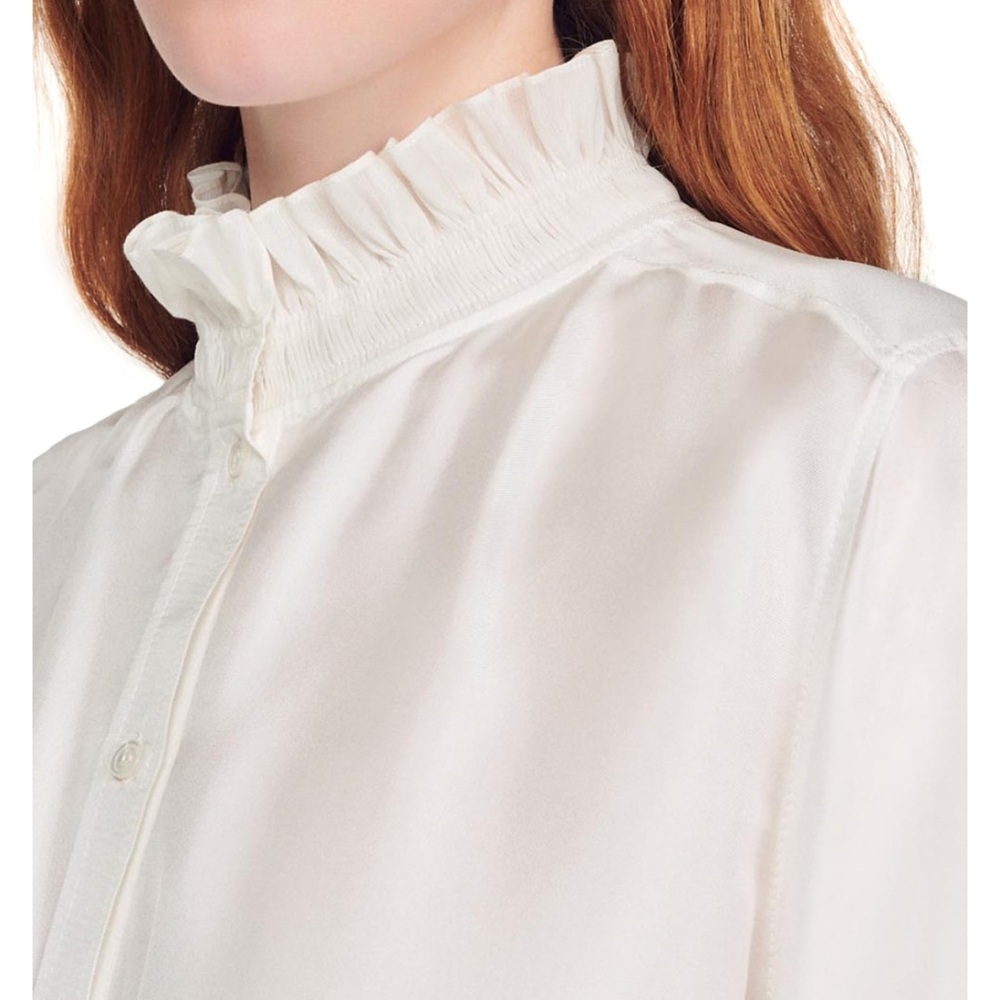 Sandro Ruffled blouse - Picture 3 of 6